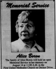 Alice Boron