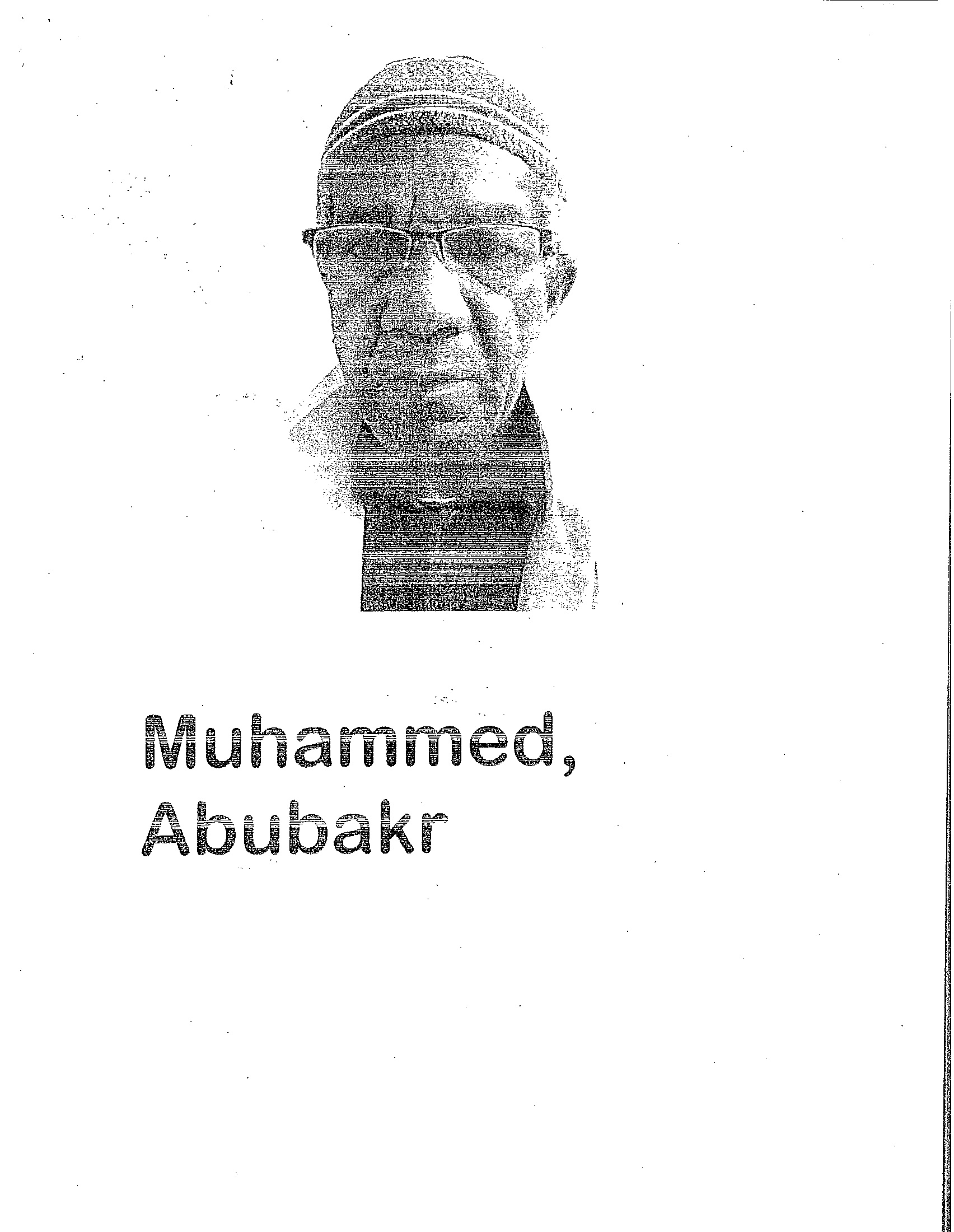 Abu-Bakr S Muhammed