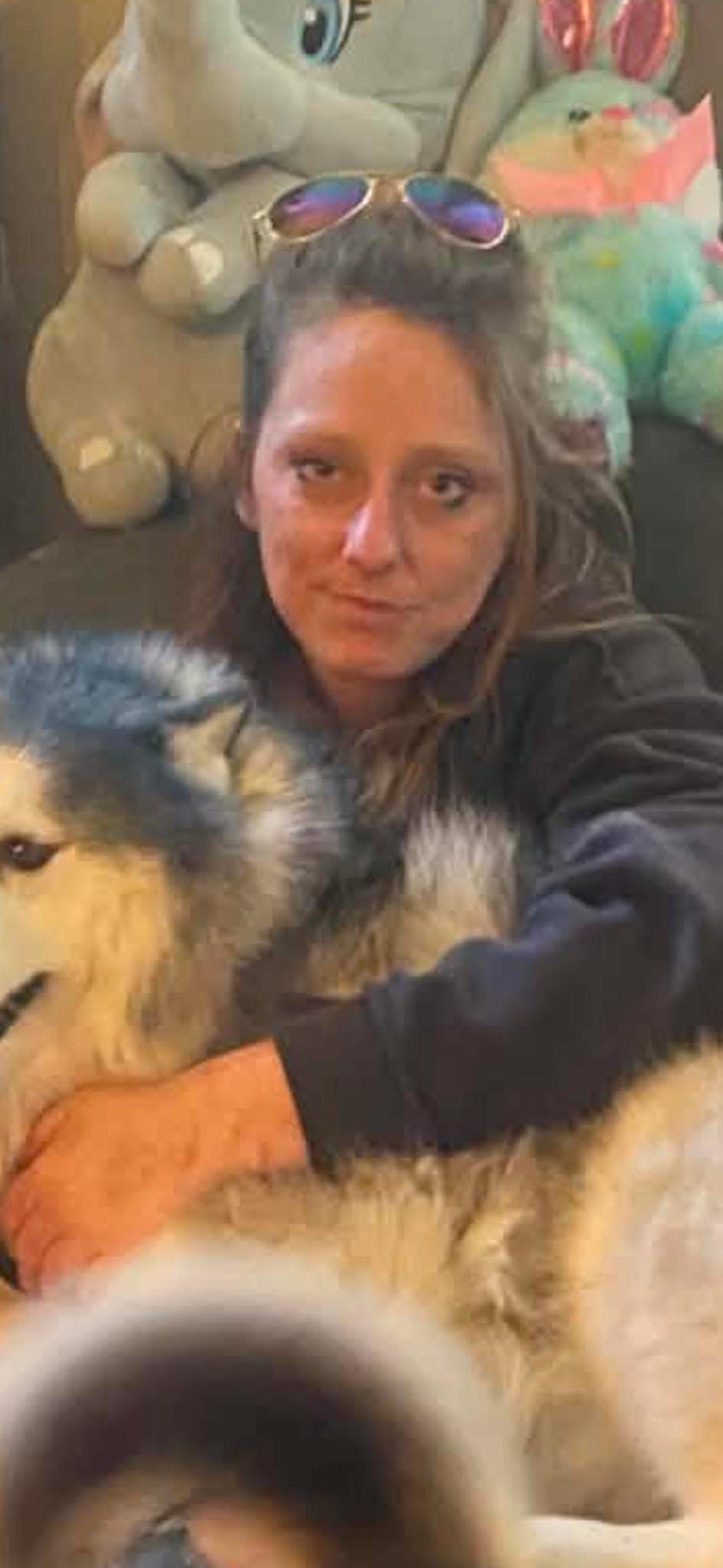 Missing-person flyer for Elizabeth C. Blair from Milledgeviille, Ohio