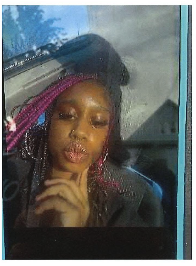 Missing-person flyer for Namiyah Salmond